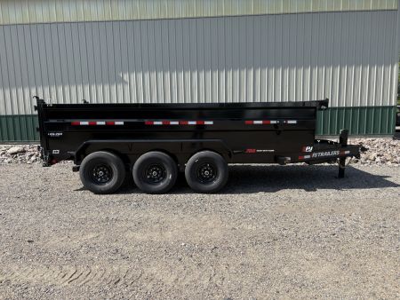 New 2026 16' x 83" PJ Triple Axle High Side Dump Trailer