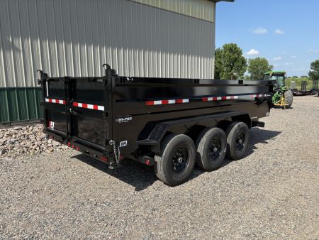 New 2026 16' x 83" PJ Triple Axle High Side Dump Trailer