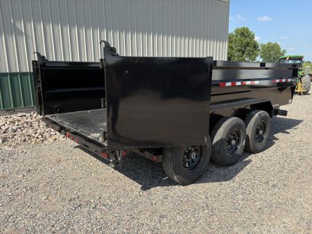 New 2026 16' x 83" PJ Triple Axle High Side Dump Trailer
