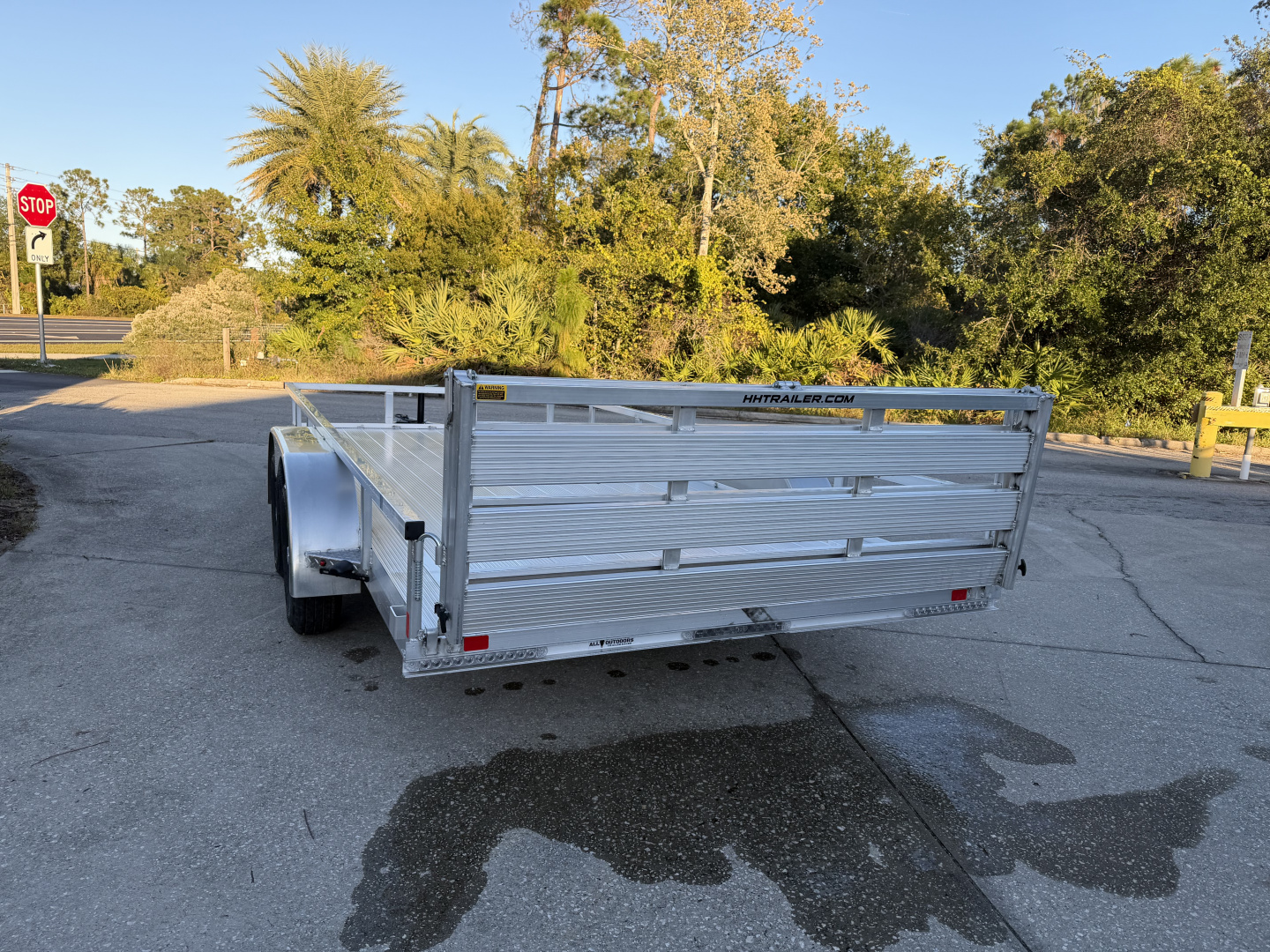 New 2026 H&H Trailers 7K 82X16 Aluminum Utility Trailer