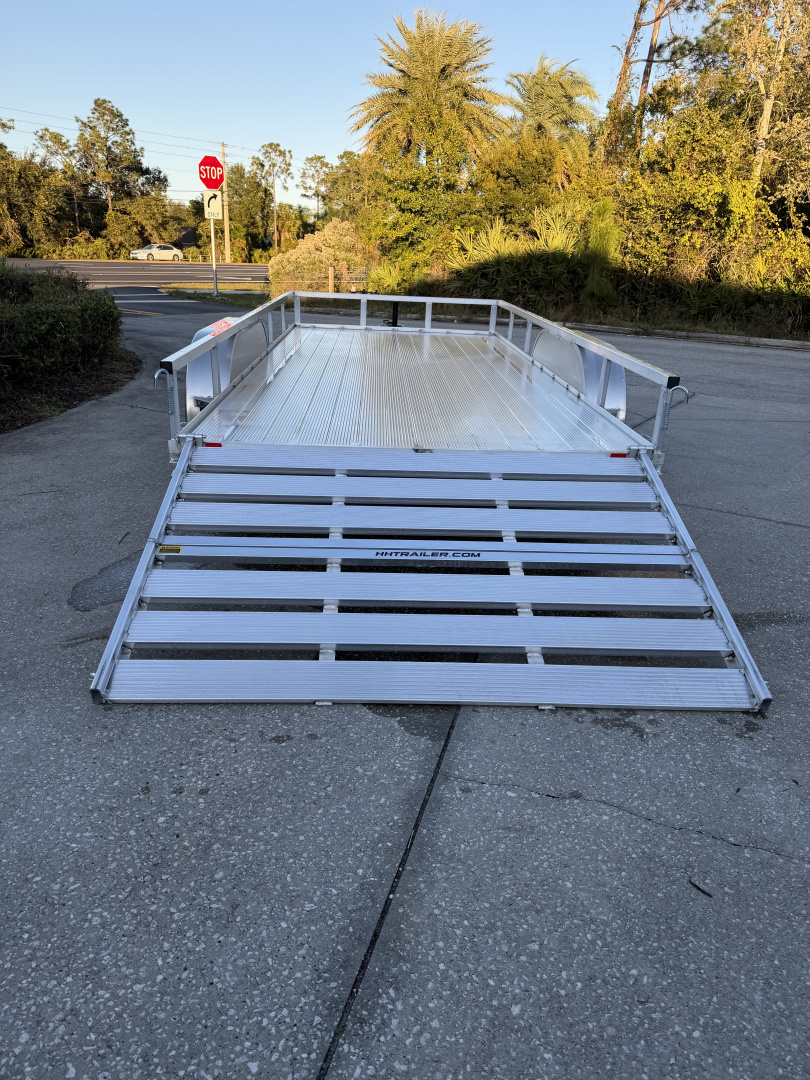 New 2026 H&H Trailers 7K 82X16 Aluminum Utility Trailer