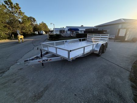 New 2026 H&H Trailers 7K 82X16 Aluminum Utility Trailer