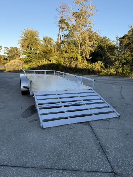 New 2026 H&H Trailers 7K 82X16 Aluminum Utility Trailer