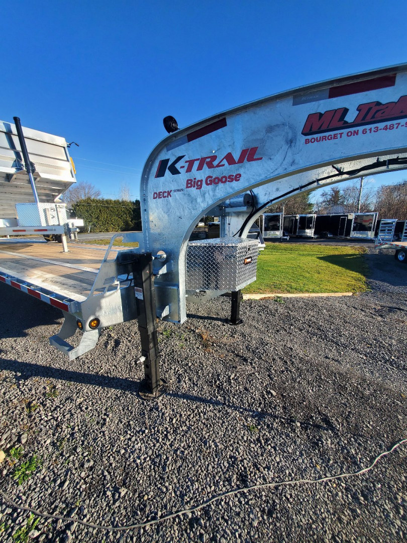 New 2026 K-Trail 35 + 5 37.5K Gooseneck Equipment Trailer