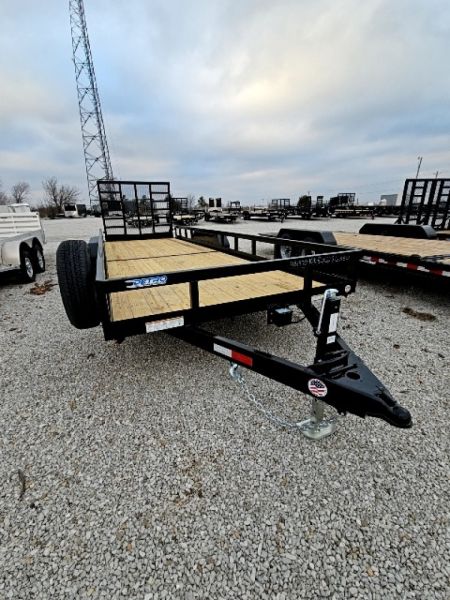 New 2026 Sure-Trac 7 x 22 10K Tube Top Utility Trailer
