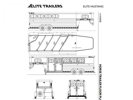 New 2026 Elite Mustang 4 Horse Mustang