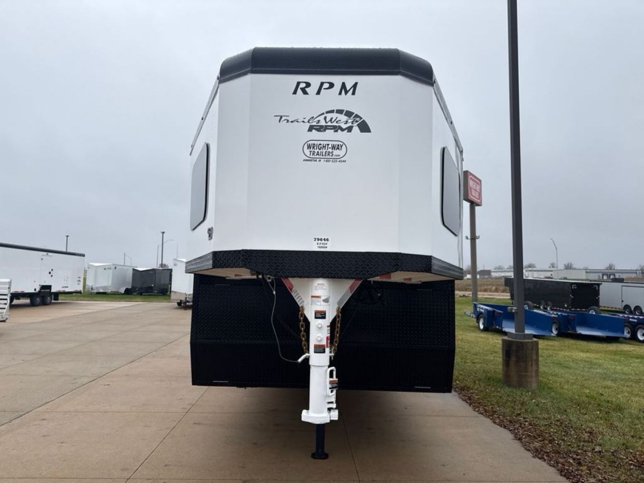New 2026 Trails West RPMGN24 Snowmobile Trailer