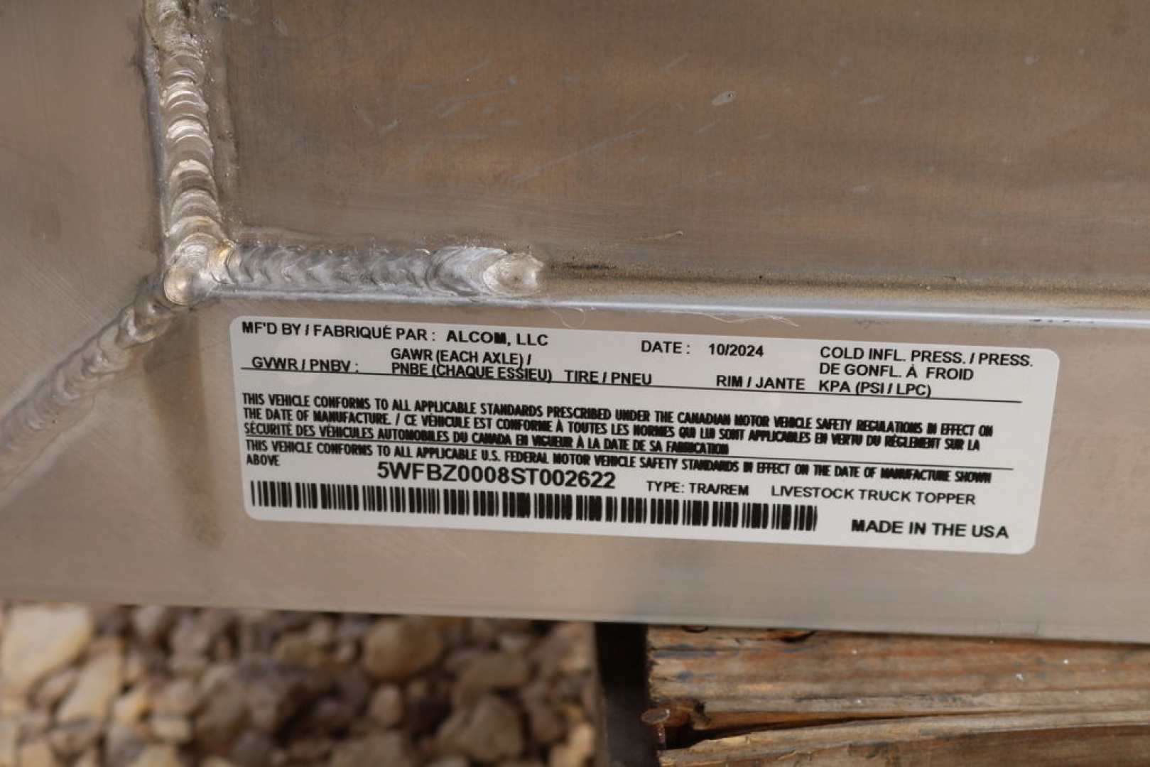 New 2024 ALCOM STOCK BOX
