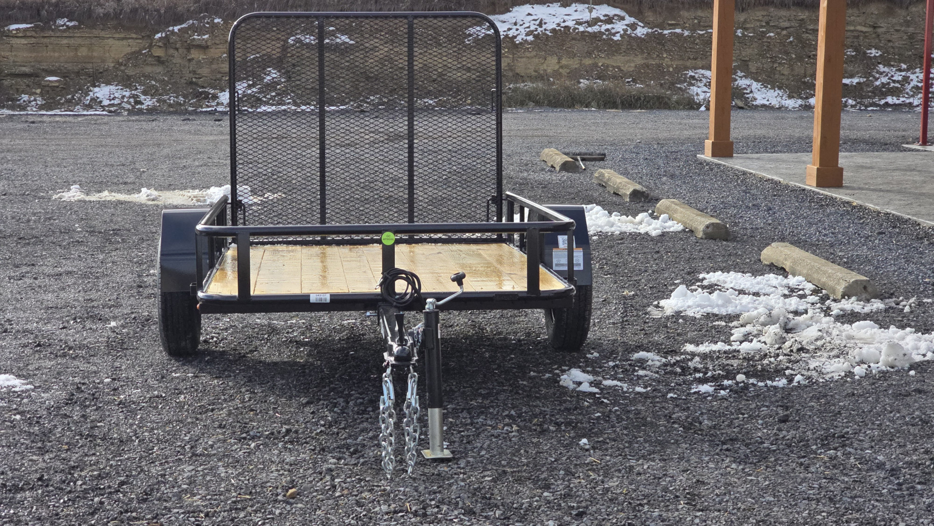 New 2026 Delco Trailers U-1 Utility Trailer / 5'X8' / 2,000 GVWR