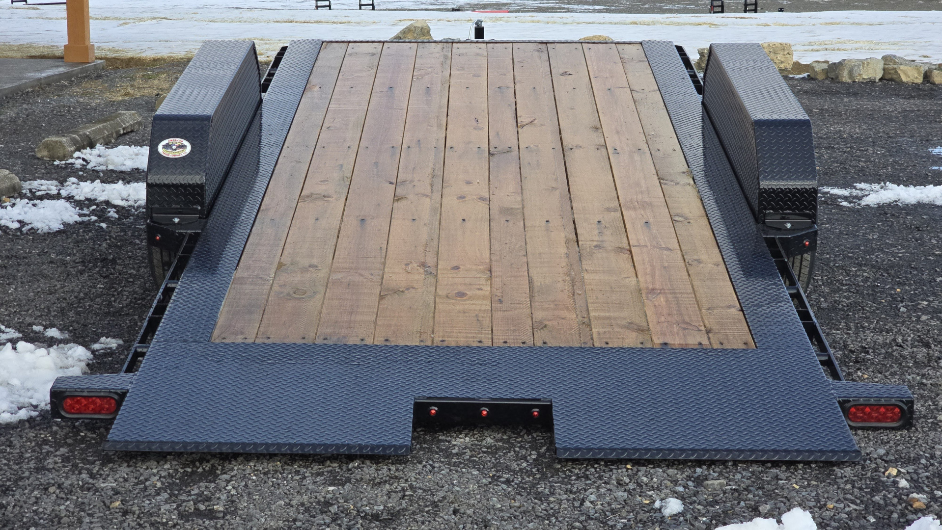 New 2026 Delco Tilt Deck Trailer / 14K GVWR / 83"x20'