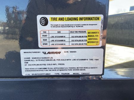 New 2026 Lamar 16+6 tilt equipment 14k trailer