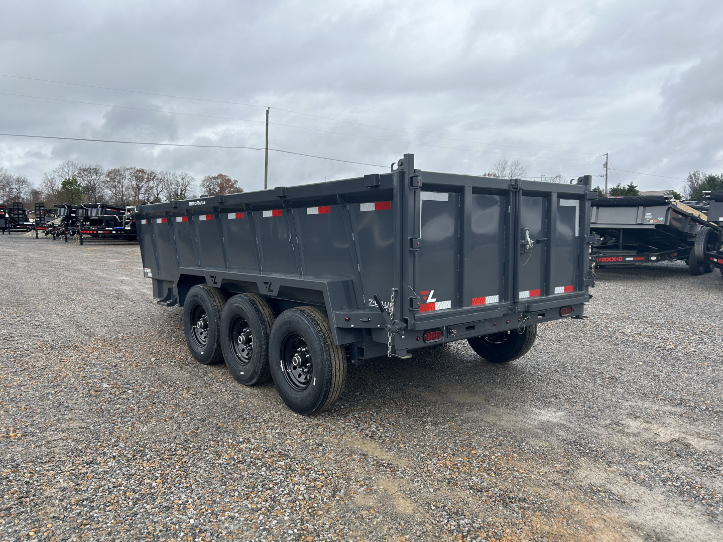 New 2026 Lamar Dump Trailer | 83" x 16' | 21K GVWR