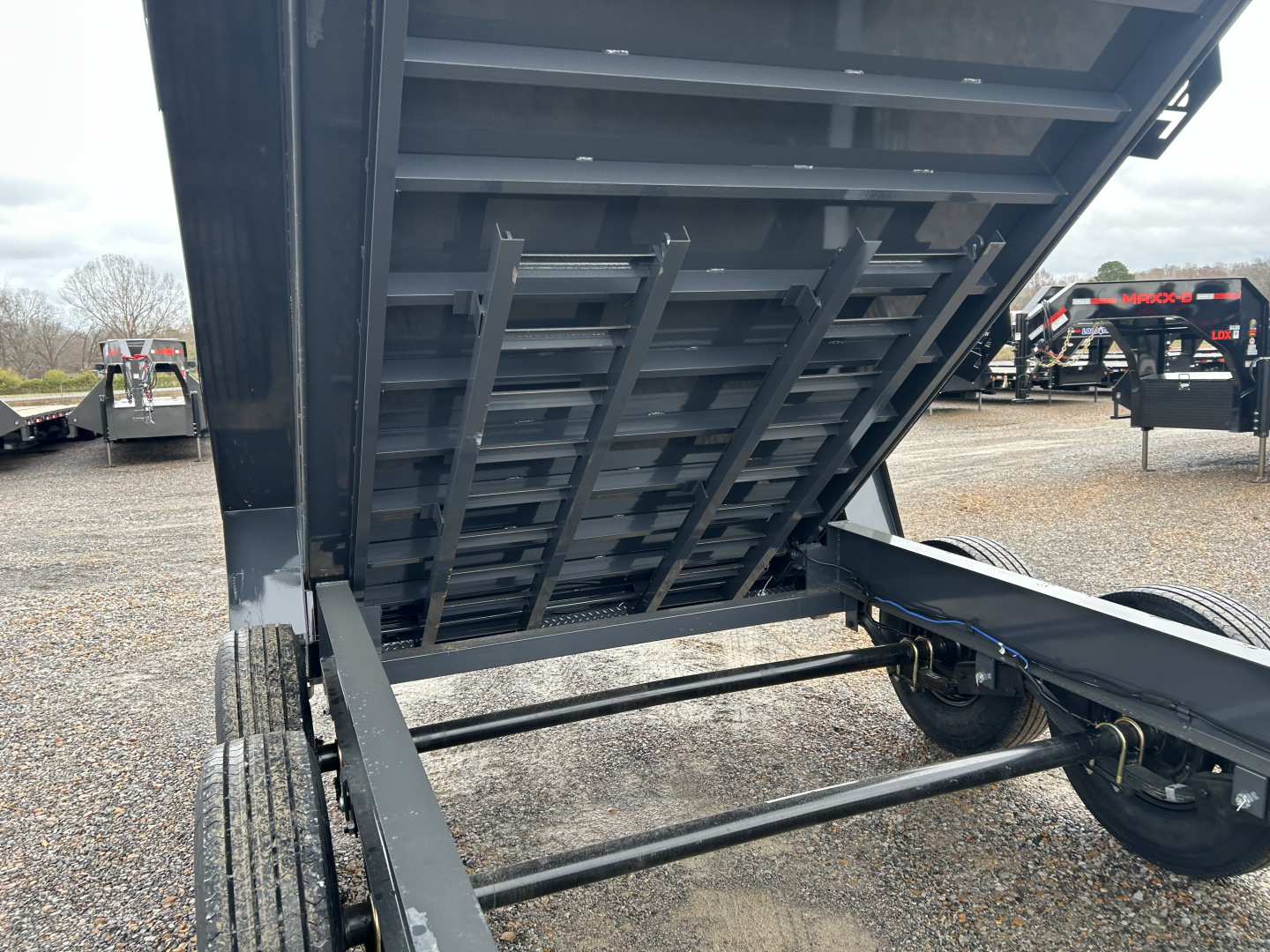 New 2026 Lamar Dump Trailer | 83" x 16' | 21K GVWR