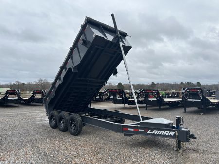 New 2026 Lamar Dump Trailer | 83" x 16' | 21K GVWR