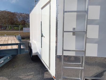 New 2026 Quality Cargo 7X16TA ENCLOSED CONTRACTOR Cargo Trailer