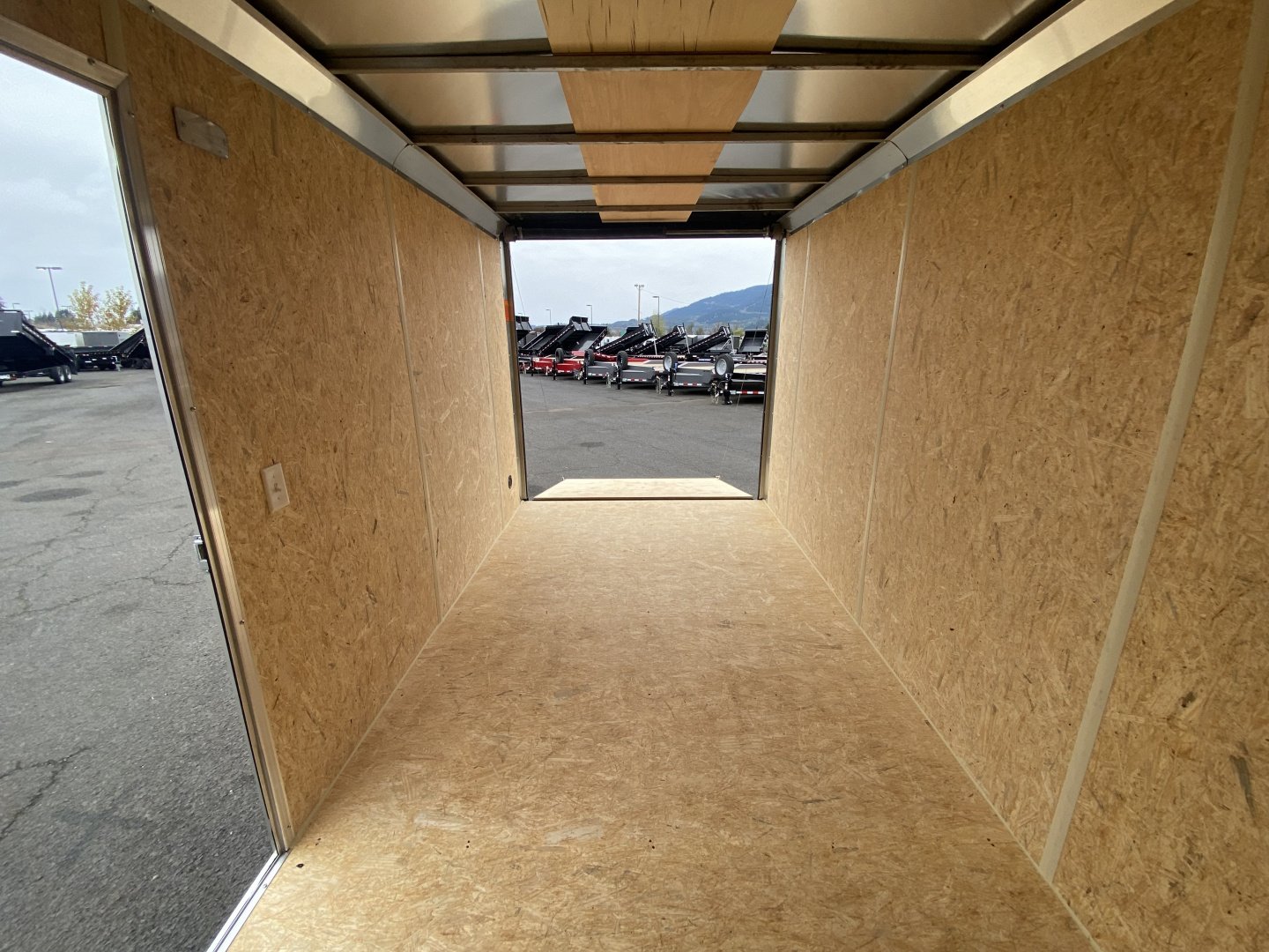 New 2026 Formula Traverse 7x14 Enclosed Trailer w/ Rear Ramp +6" Height 7k GVWR