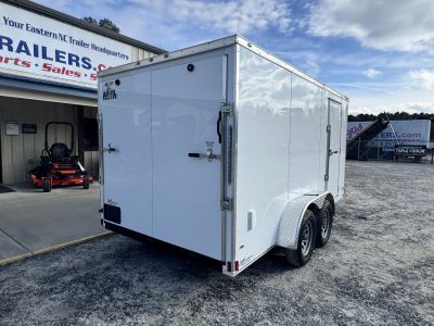 New 2026 Anvil AT7X14TA2W WHITE Cargo / Enclosed Trailer