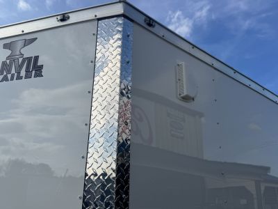 New 2026 Anvil AT7X14TA2W WHITE Cargo / Enclosed Trailer