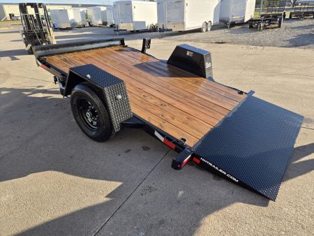 New 2027 H&H Trailers 78x12 Single Axle Gravity Tilt 7.8K Equipment Trailer