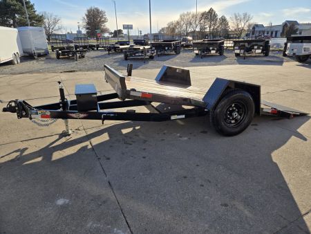 New 2027 H&H Trailers 78x12 Single Axle Gravity Tilt 7.8K Equipment Trailer