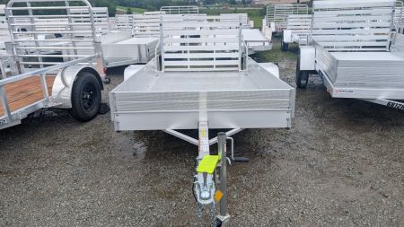 Used 2026 Aluma 5'3" x 10 LW EDGE Utility w/ 12" Side Rack Kit