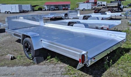 New 2026 Aluma 14' UTV Trailer w/ Slide Out Ramp
