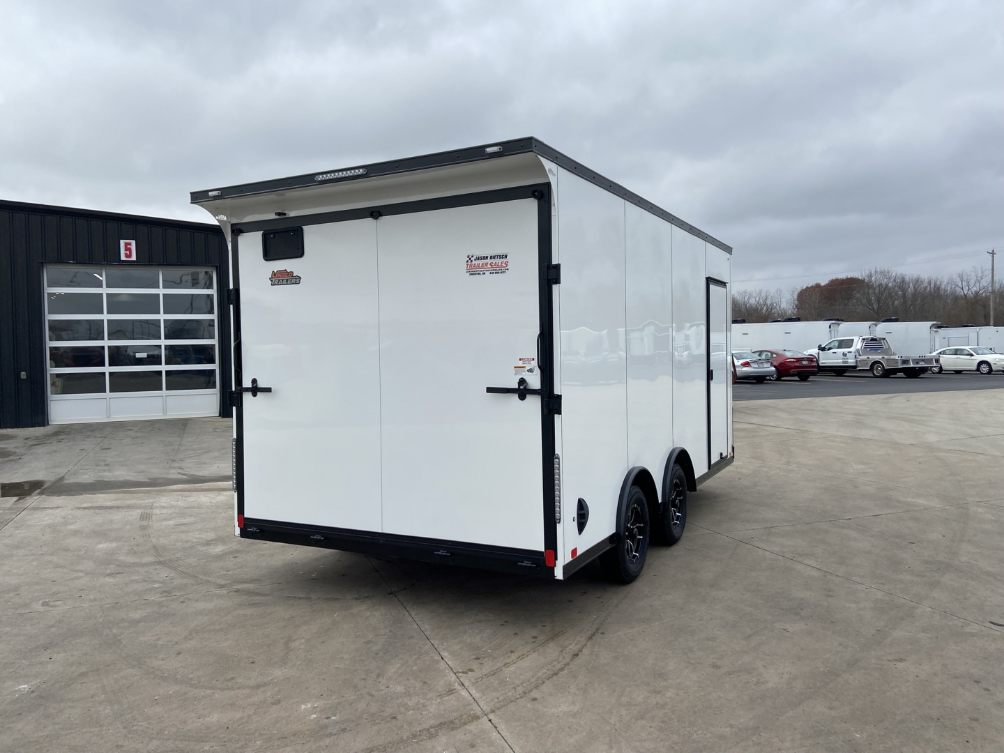 9×16 Enclosed Cargo Trailer photo 4