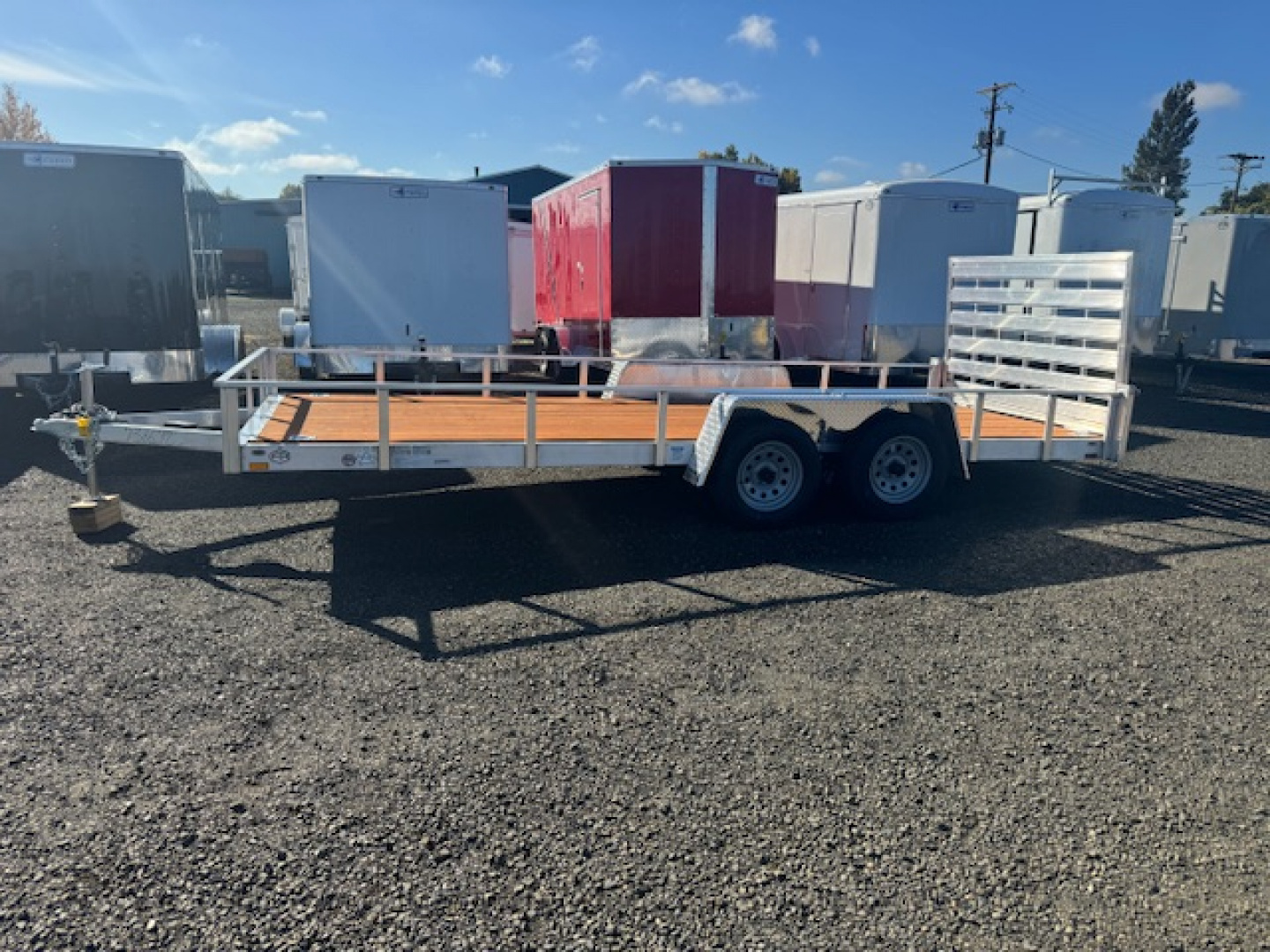 New 2026 CONTINENTAL CARGO CC6.5X18/7K TA2 Flatbed Trailer
