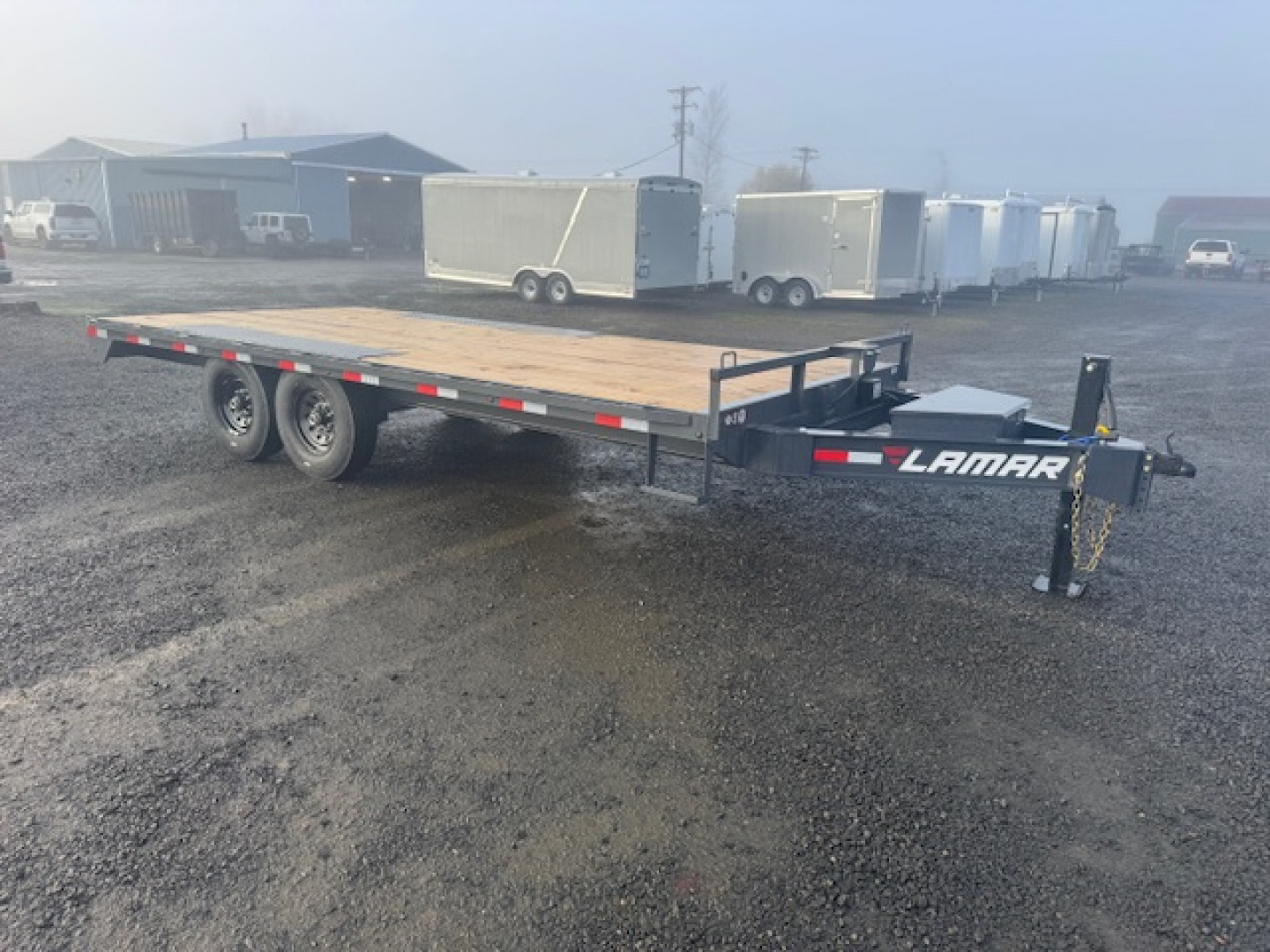 New 2026 LAMAR TRAILERS F8 102x18 14K Deckover Trailer