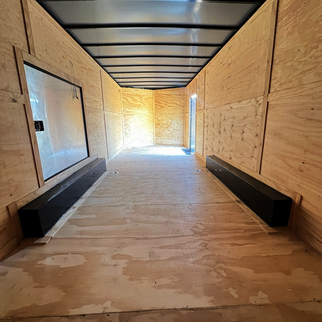 New 8.5X24TA Charcoal Standard Car Hauler Trailer