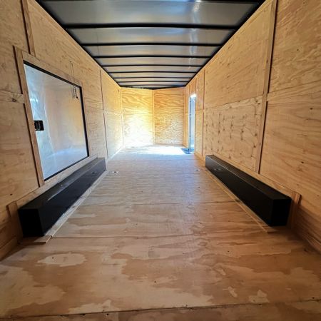 New 8.5X24TA Charcoal Standard Car Hauler Trailer