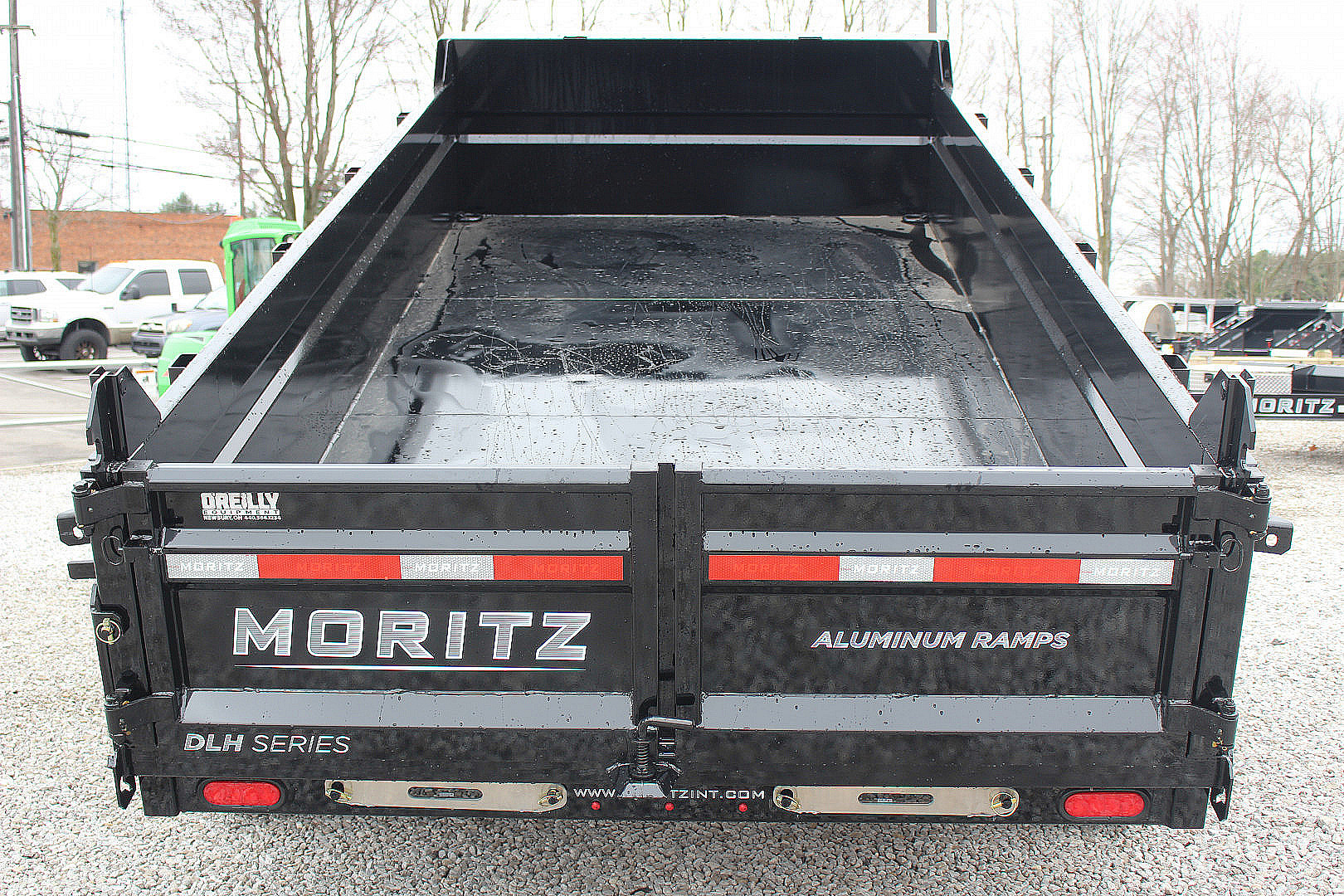 New 2026 Moritz 6' 10" x 14' Heavy Commercial DLH Series Dump Trailer - 14000# GVW
