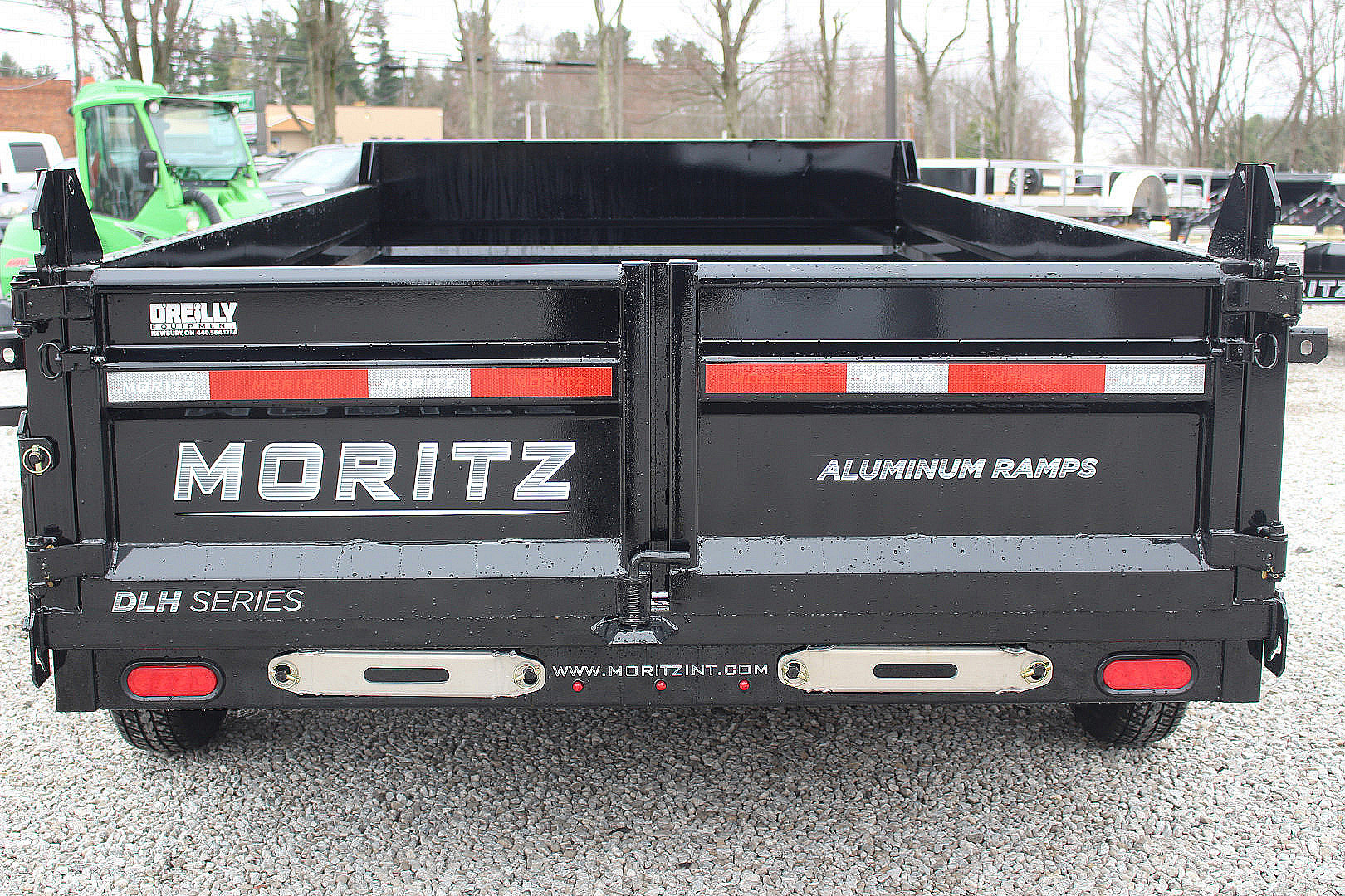 New 2026 Moritz 6' 10" x 14' Heavy Commercial DLH Series Dump Trailer - 14000# GVW