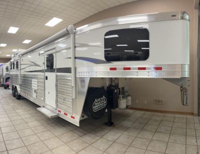 New 2027 4-Star Trailers 3H 13' Trail Boss Conversions LQ Horse Trailer