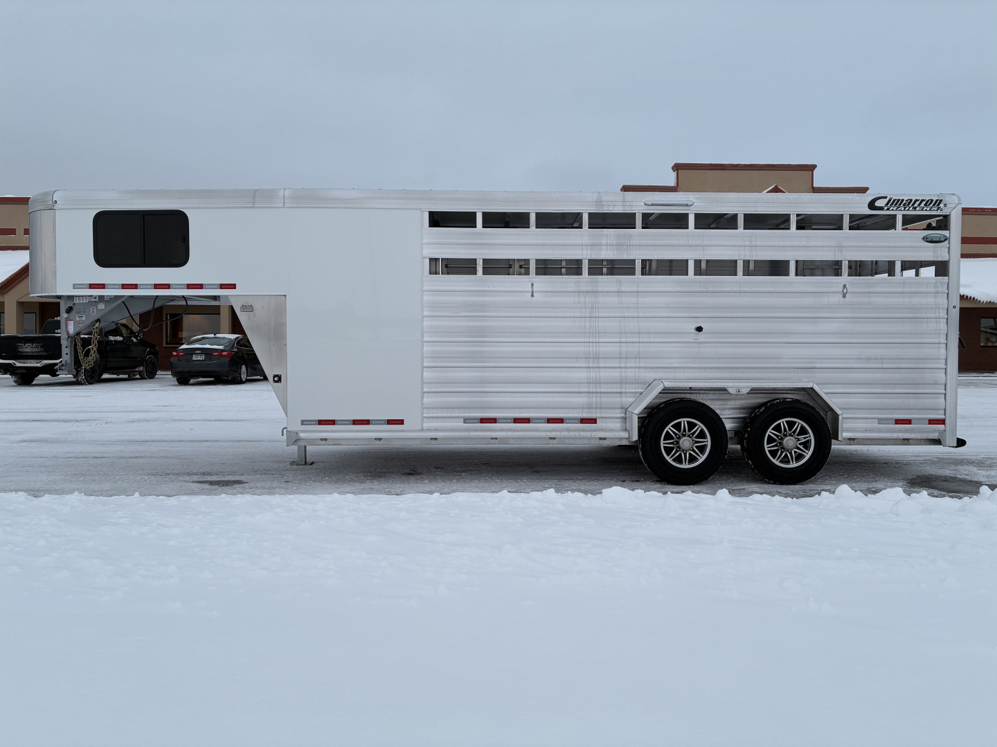 New 2026 Cimarron 20' Lonestar Stock / Stock Combo Trailer