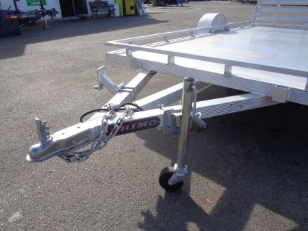 New 2023 Primo * UT82X14-LP * 14ft Aluminum ATV Trailer w/ Bi-Fold Tailgate