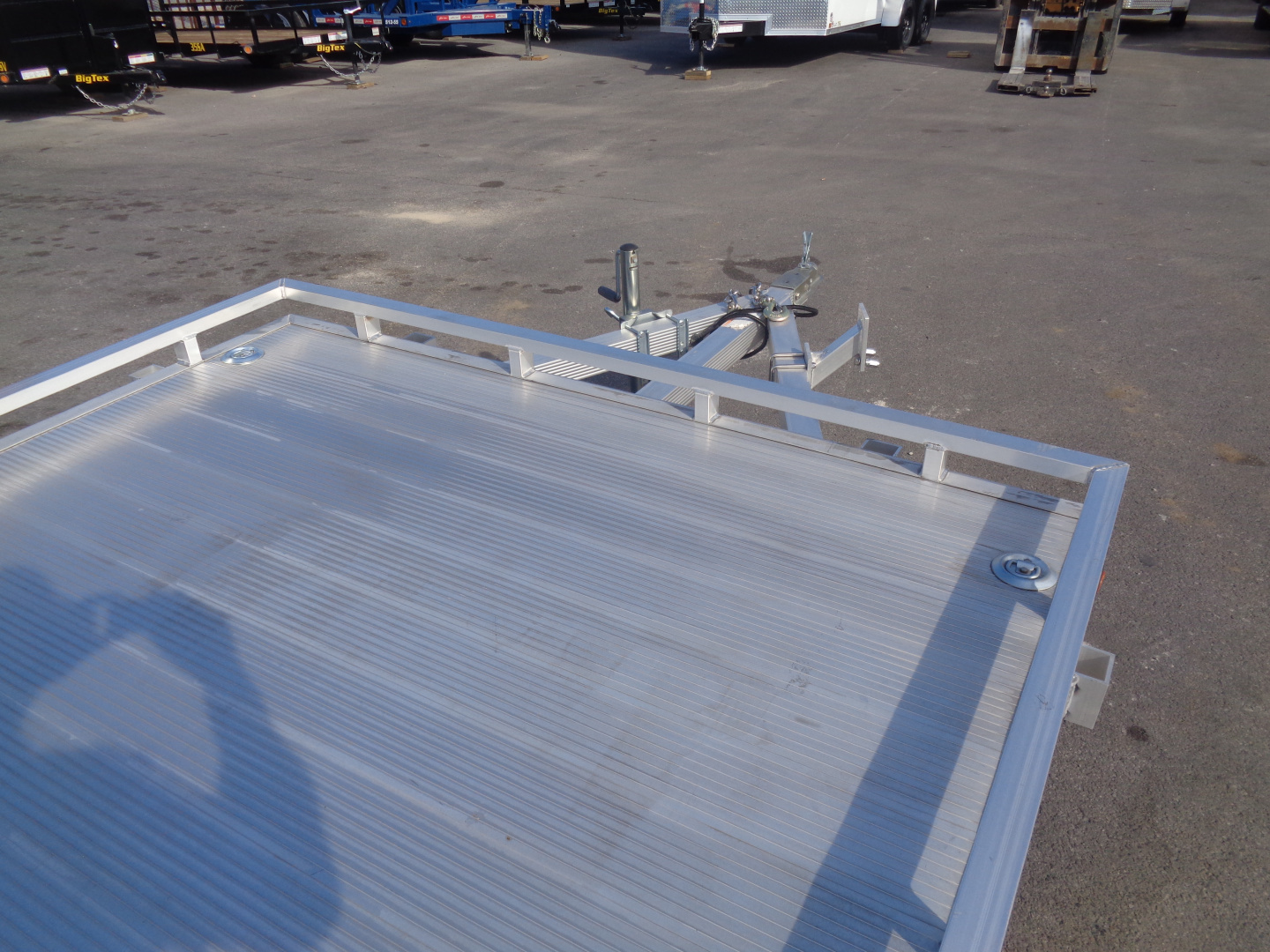 New 2023 Primo * UT82X14-LP * 14ft Aluminum ATV Trailer w/ Bi-Fold Tailgate