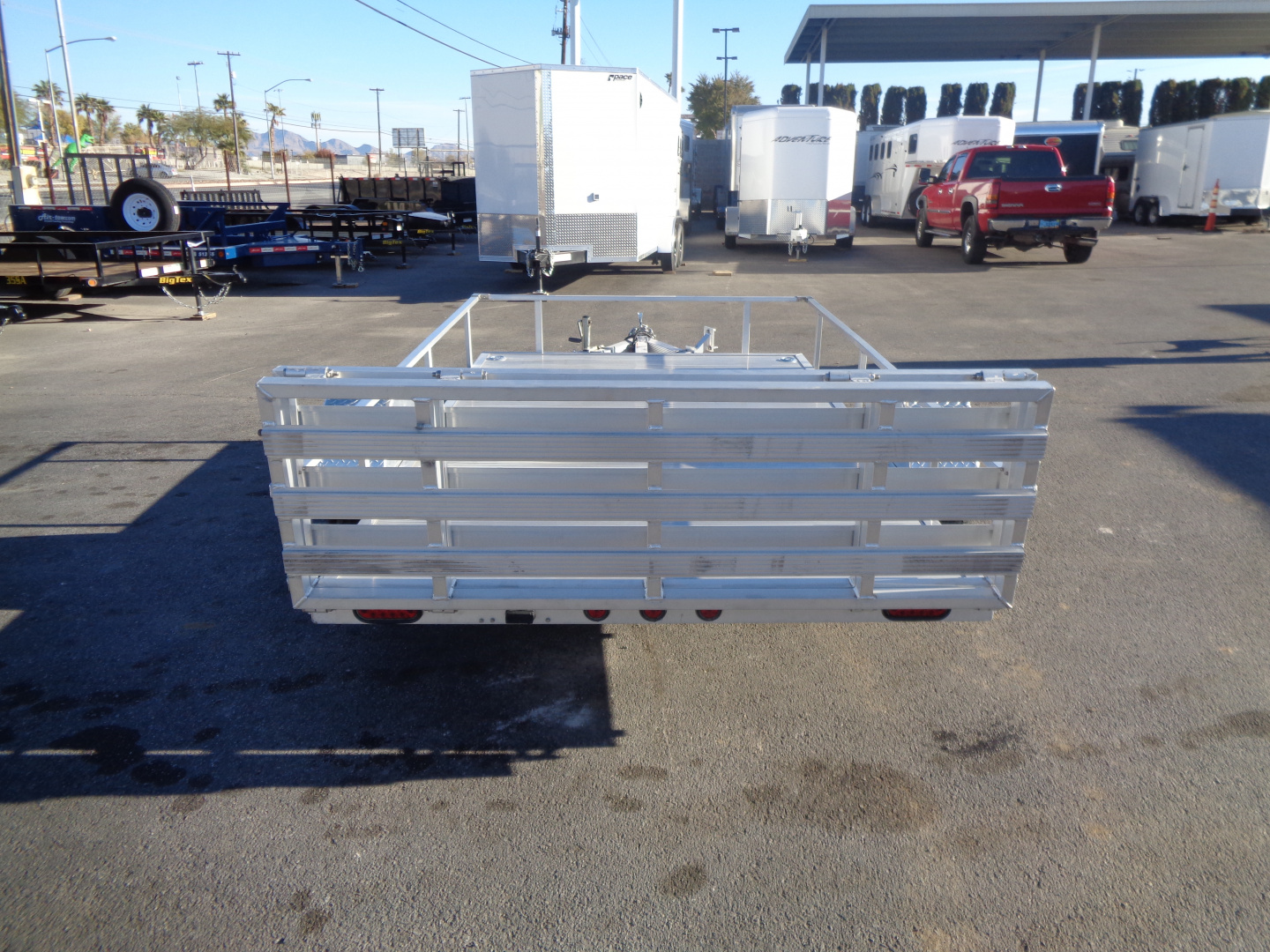New 2023 Primo * UT6X10-STD * 10ft Aluminum Trailer w/ Bi-Fold Tailgate