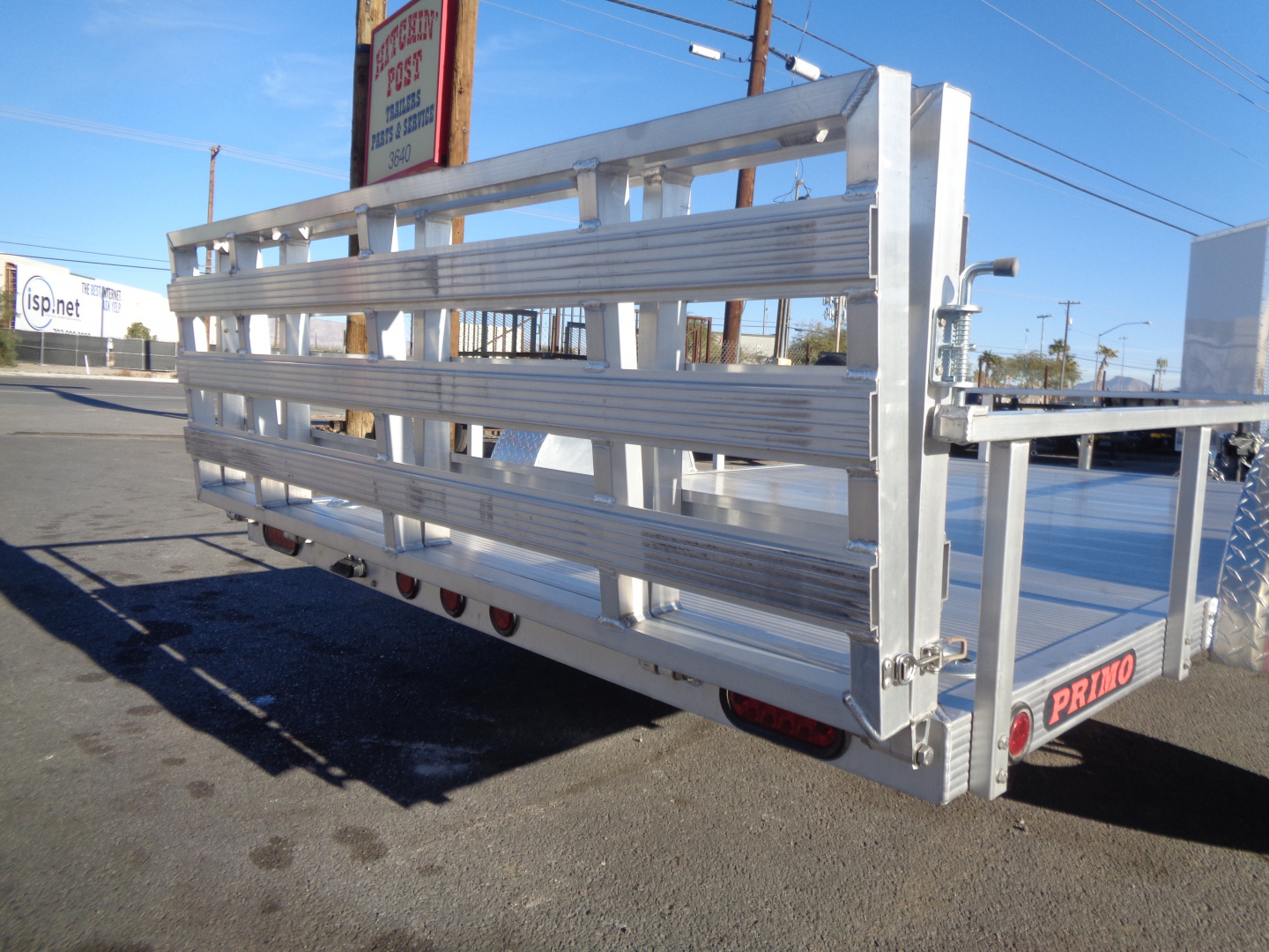 New 2023 Primo * UT6X10-STD * 10ft Aluminum Trailer w/ Bi-Fold Tailgate