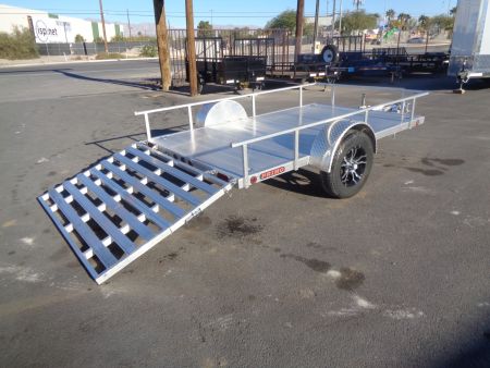 New 2023 Primo * UT6X10-STD * 10ft Aluminum Trailer w/ Bi-Fold Tailgate