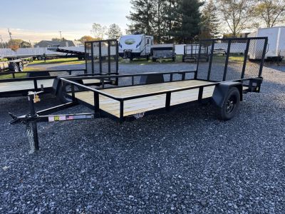 New 2027 MCT MFG 6'4 x14' Landscape Trailer