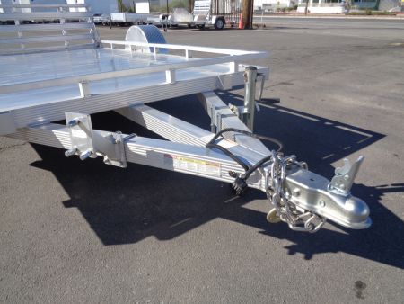 New 2023 Primo * UT82X12-LP * 12ft Aluminum ATV Trailer w/ Bi-Fold Tailgate