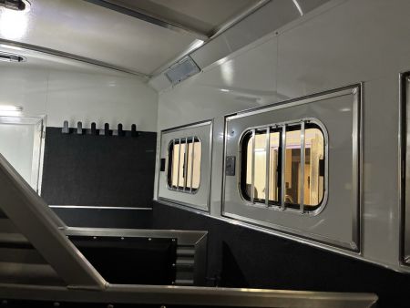 New 2026 Cimarron Trailers 3 Horse 10' 8" Trail Boss Conversions Living Quarters Horse Trailer