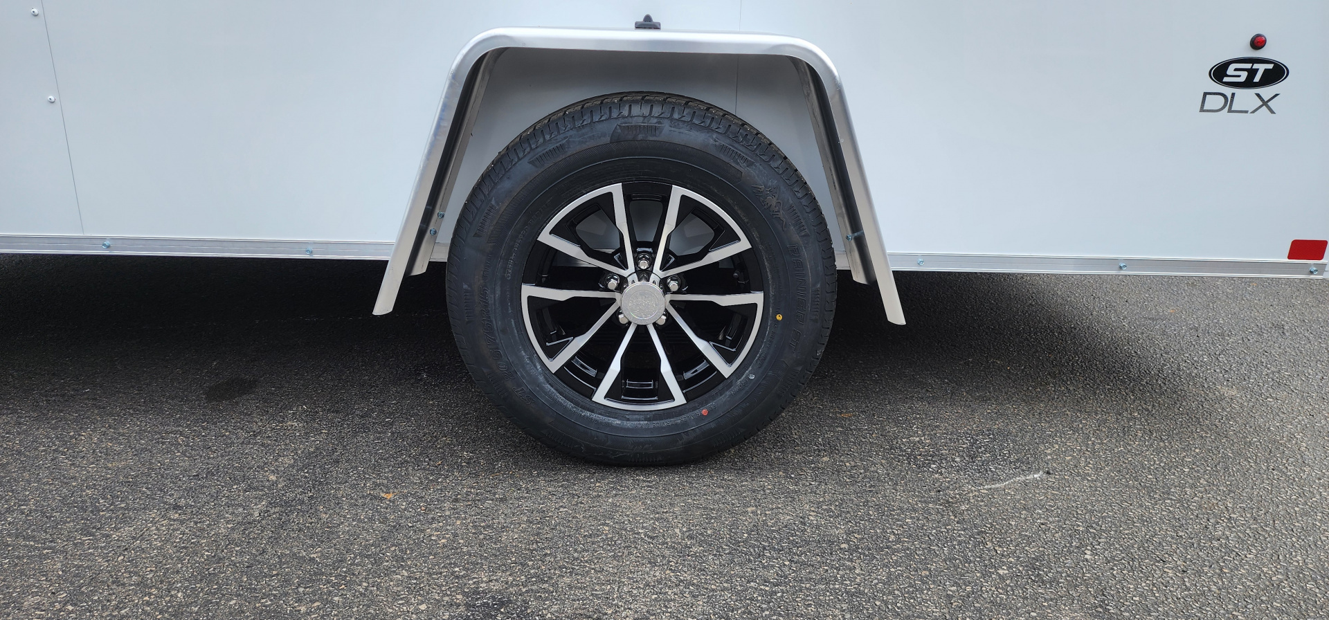 New 6 x 12 Look ST DLX Cargo 3k w/ Aluminum Wheels