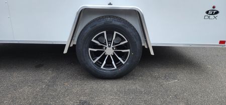 New 6 x 12 Look ST DLX Cargo 3k w/ Aluminum Wheels