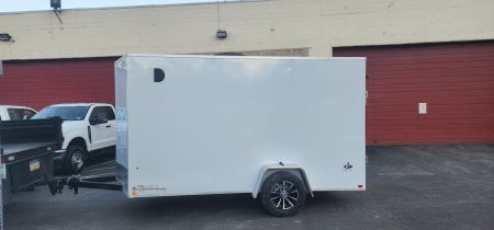 New 6 x 12 Look ST DLX Cargo 3k w/ Aluminum Wheels