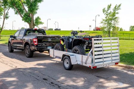 New 2026 Aluma 6310ESA-S-TG Utility Trailer / All Aluminum / 63  wide x 10' Long