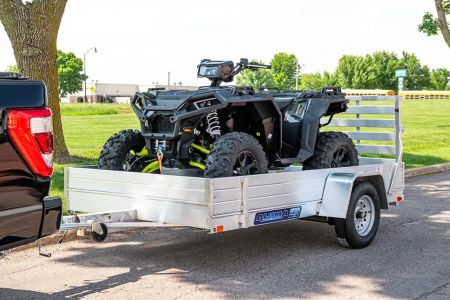 New 2026 Aluma 6310ESA-S-TG Utility Trailer / All Aluminum / 63" wide x 10' Long