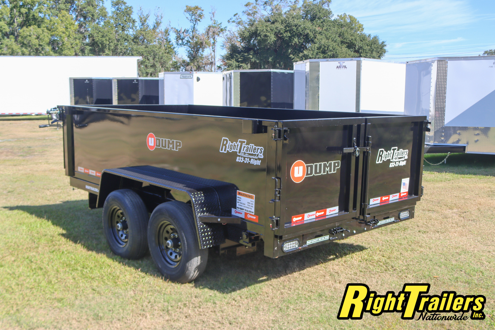 New 6X12 U-Dump Dump Trailer