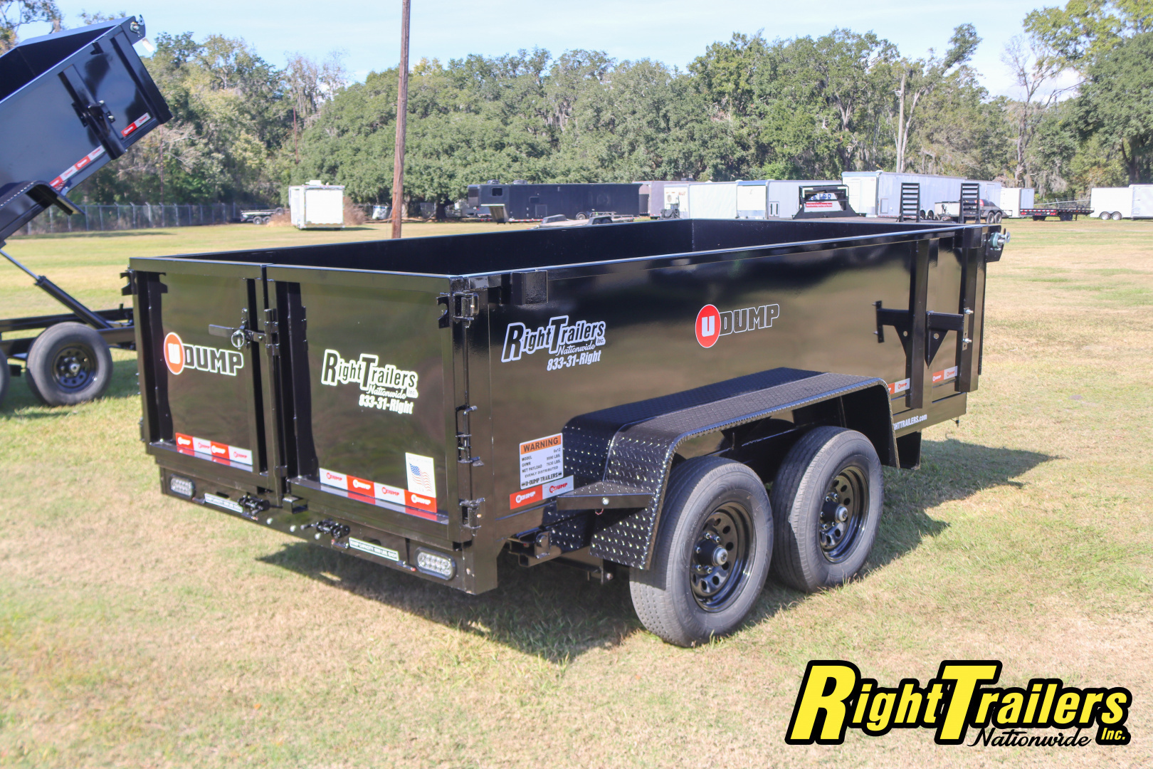 New 6X12 U-Dump Dump Trailer